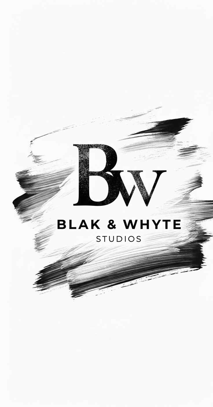 Blak Whyte Studios hero image - Mobile